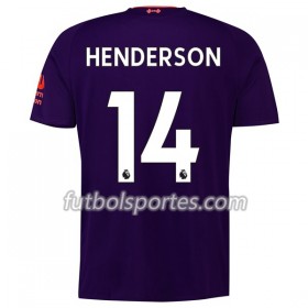 Camisetas Liverpool Henderson 14 Segunda Equipacion 2018/2019